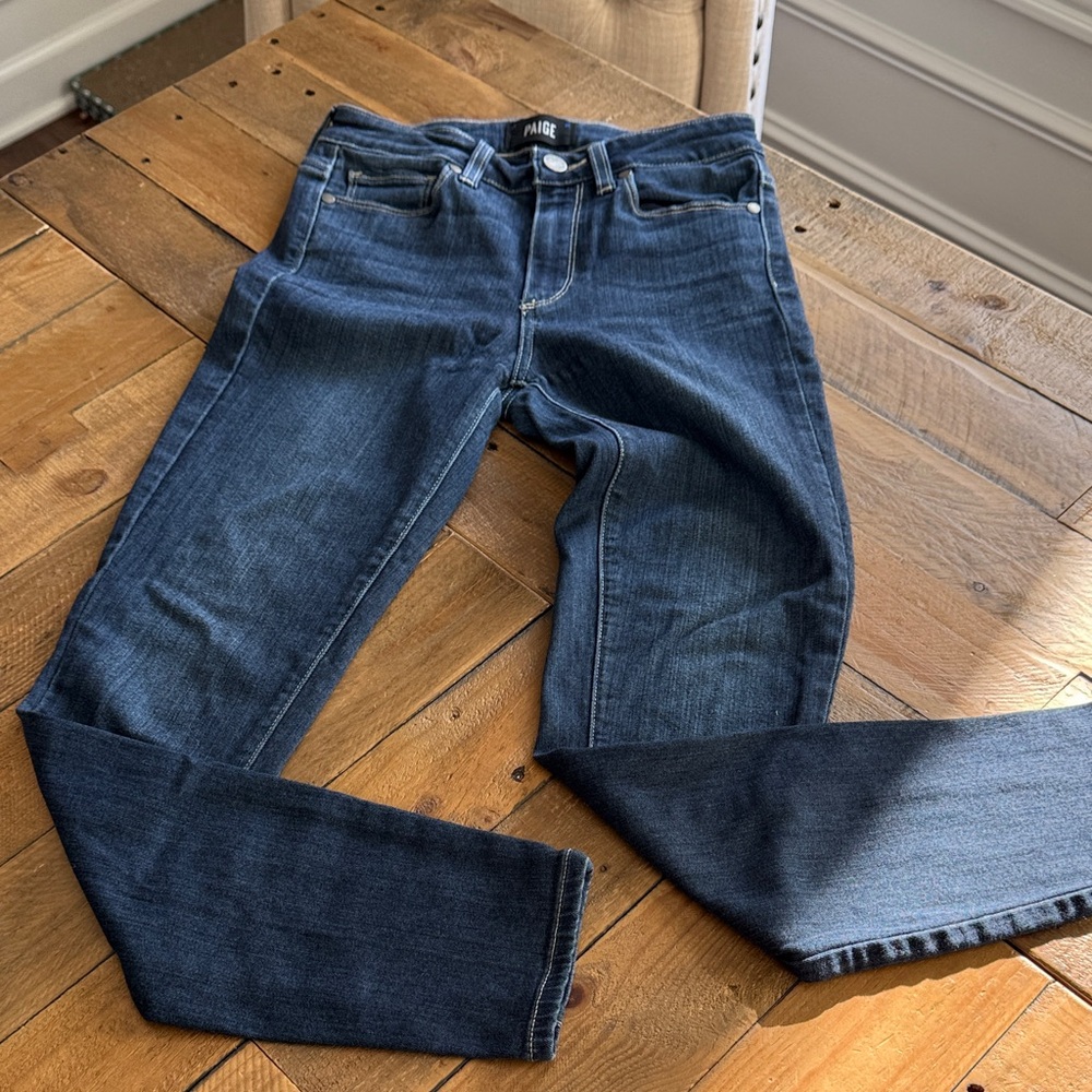 PAIGE Hoxton Dark Blue Women Jeans/Jegging Size 25